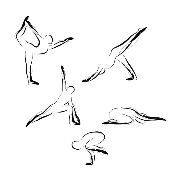 瑜伽姿势图片下载