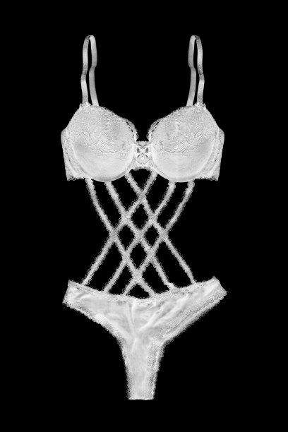 白色内衣孤立图片下载