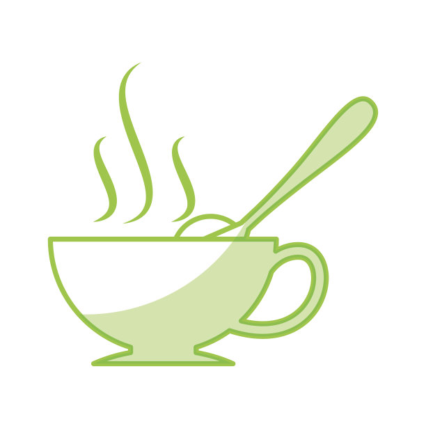 咖啡杯加糖勺图片下载