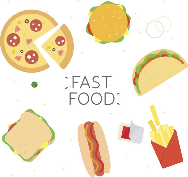 快餐的背景图片下载