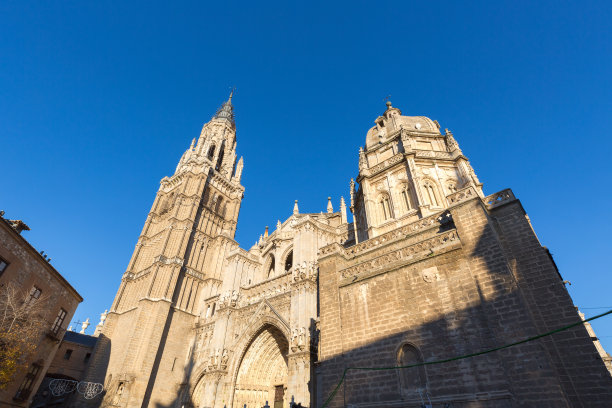 西班牙托莱多大教堂素材图片