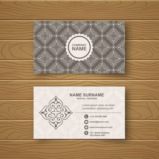 名片空白模板图片下载