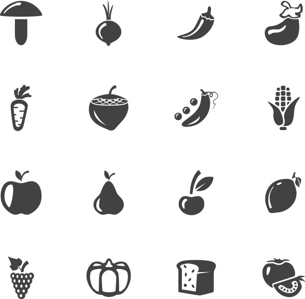 食物图标设置图片下载