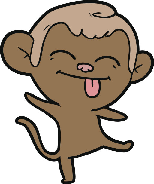 搞笑卡通猴舞图片下载