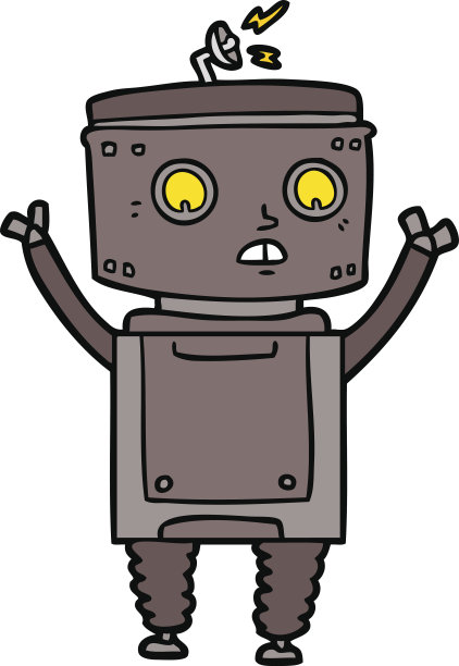 卡通机器人图片下载