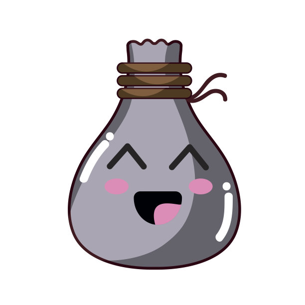 可爱可爱的快乐布袋图片下载