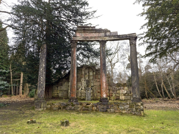 英国弗吉尼亚沃特的罗马遗迹图片下载