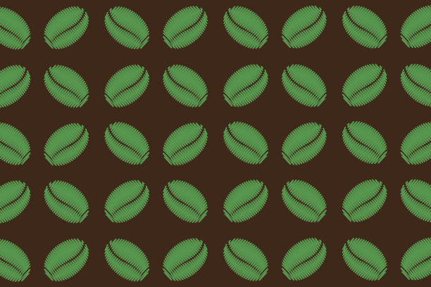 咖啡豆-向量模式图片下载