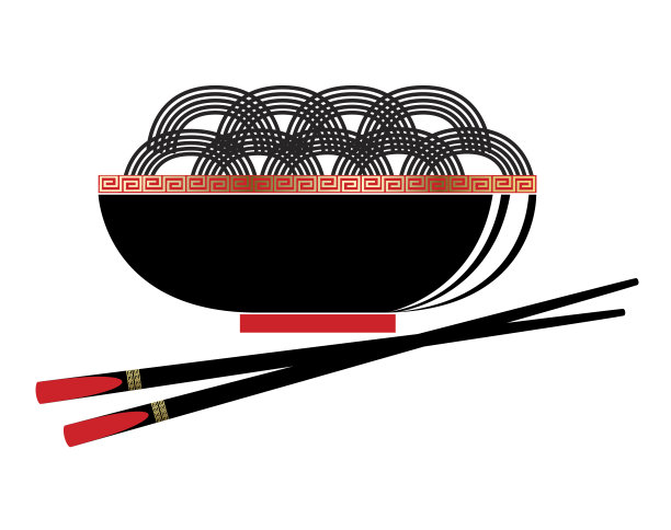 中国碗和筷子图片下载