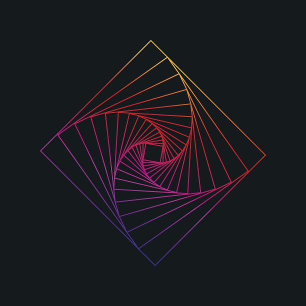 多色分形符号用于创意商业图片下载