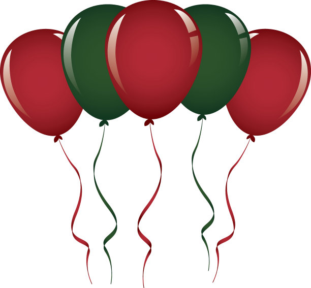 圣诞气球带图片下载