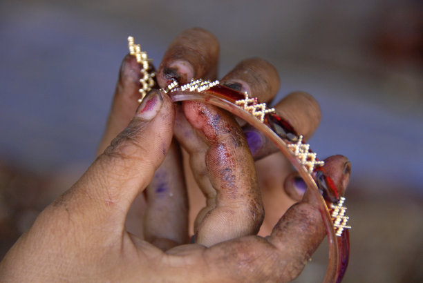 在印度国内生产手镯图片下载