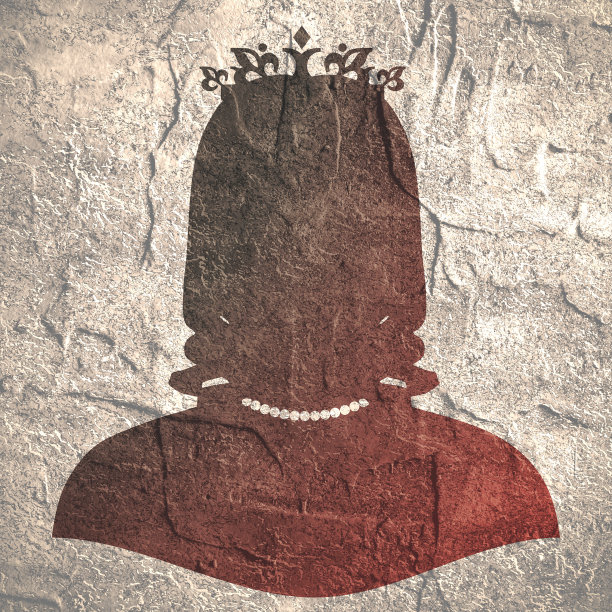 镜框里公主的剪影图片下载