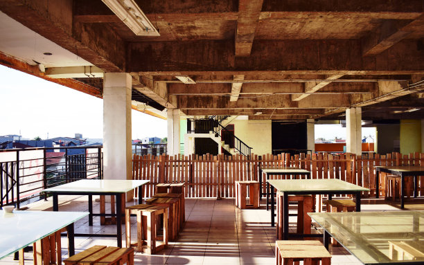 老房子咖啡厅图片下载