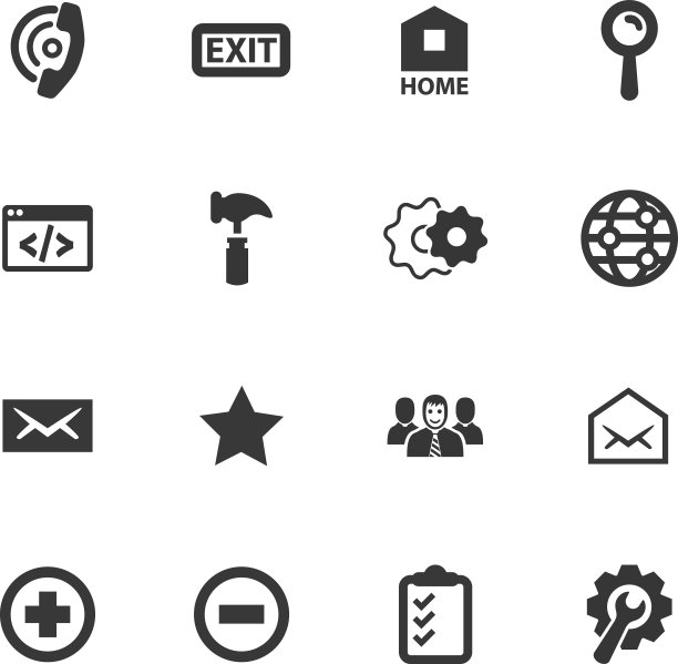 Web工具图标集图片下载