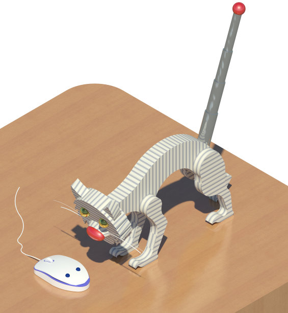 机器人的猫图片下载