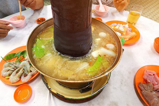 马来西亚槟城传统火锅图片下载
