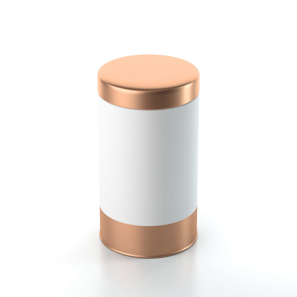 铝锡罐包装模型，3d渲染图片下载