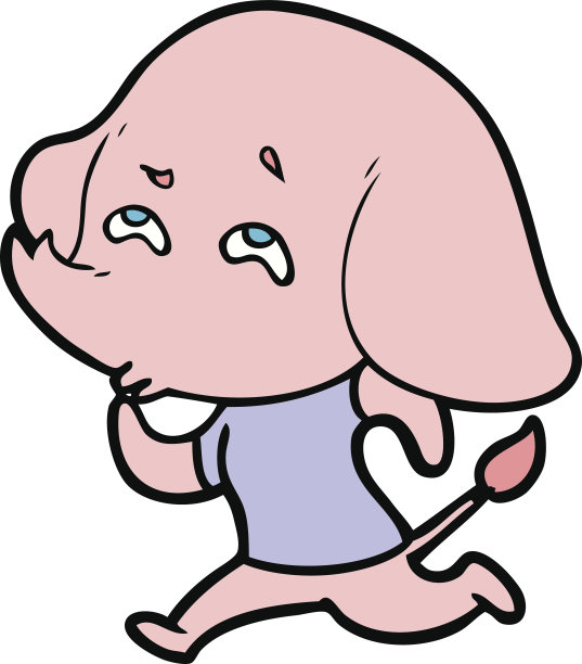 卡通象记忆图片下载