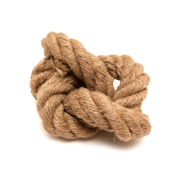 打结孤立在白色背景图片下载