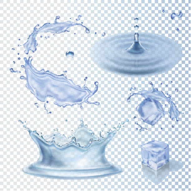 水花矢量图素材专题