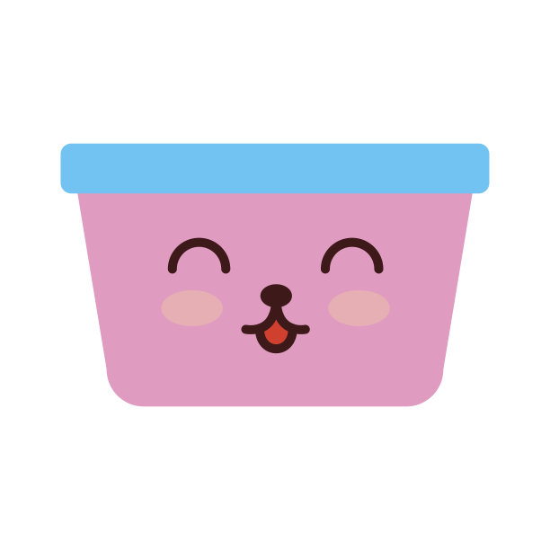 洗衣篮卡哇伊性格图片下载