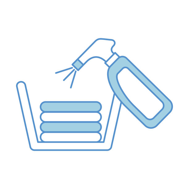 洗衣篮和洗涤剂瓶图片下载