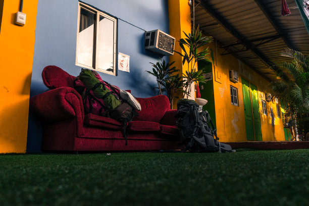 在巴拿马城背包旅行图片下载