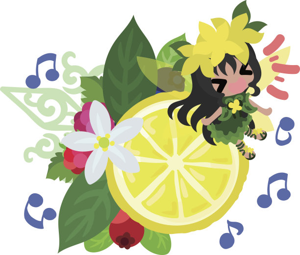 美丽的柠檬仙女图片下载