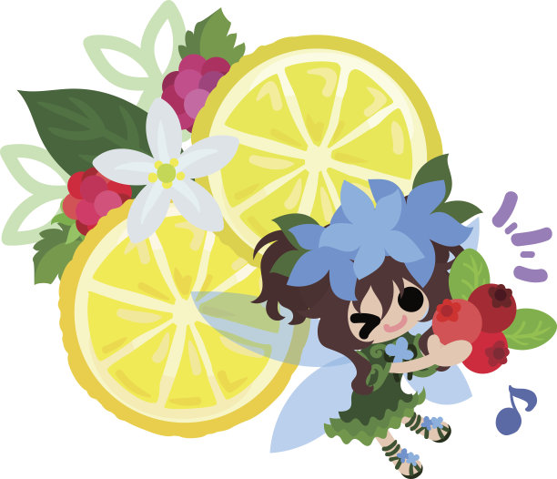 美丽的柠檬仙女图片下载