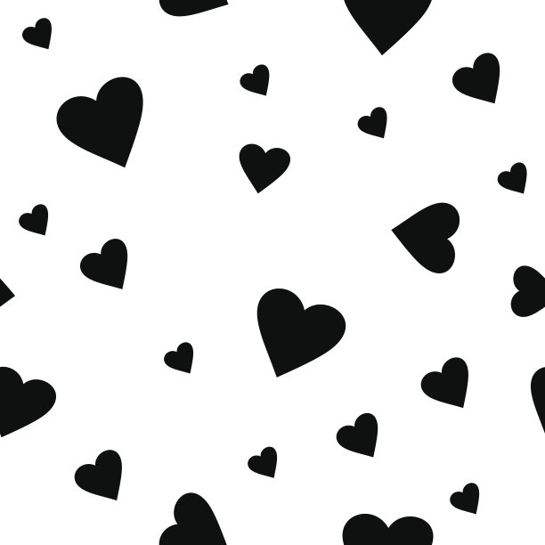 几何无缝模式。单色抽象向量纹理。图片下载