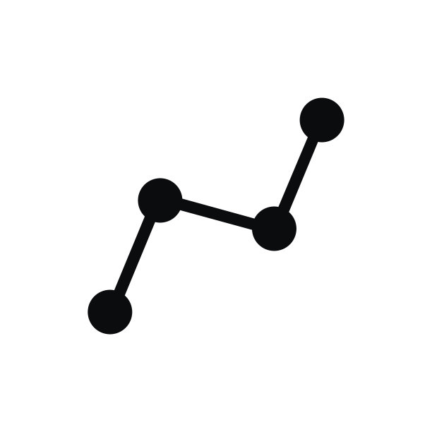 线形图图标矢量图片下载