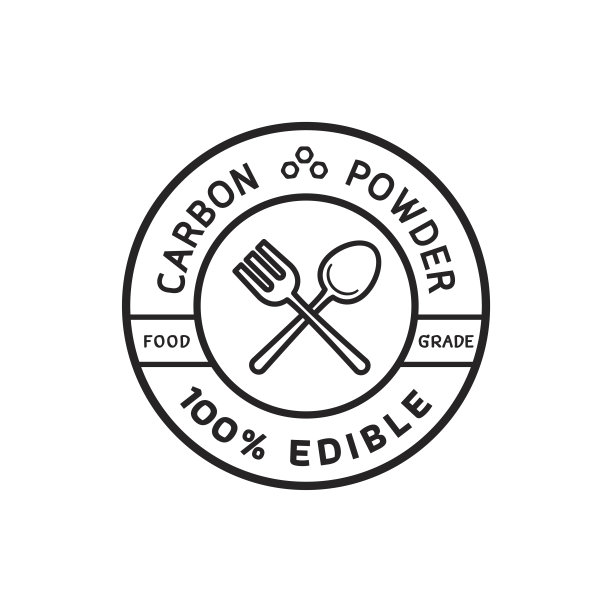 碳粉可食用餐具图标图片下载