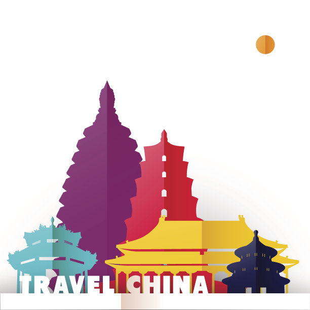 旅行中国剪纸世界纪念碑图片下载