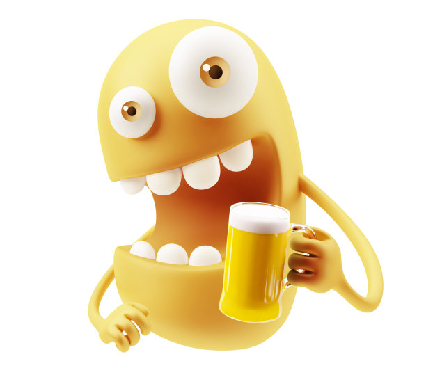 黄色的表情符号表达式图片下载