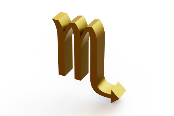 黄道带-天蝎座。图片下载