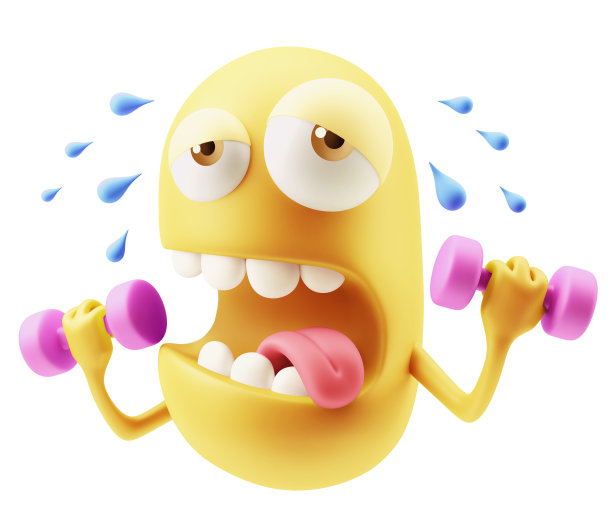 黄色的表情符号表达式图片下载