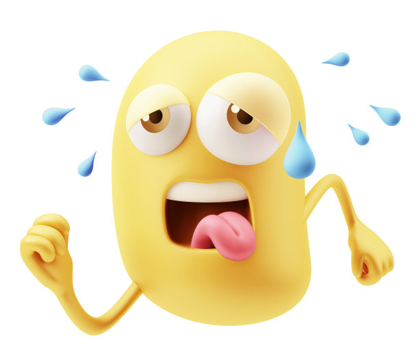 黄色的表情符号表达式图片下载