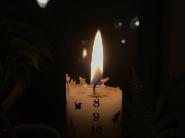 出现的蜡烛图片下载