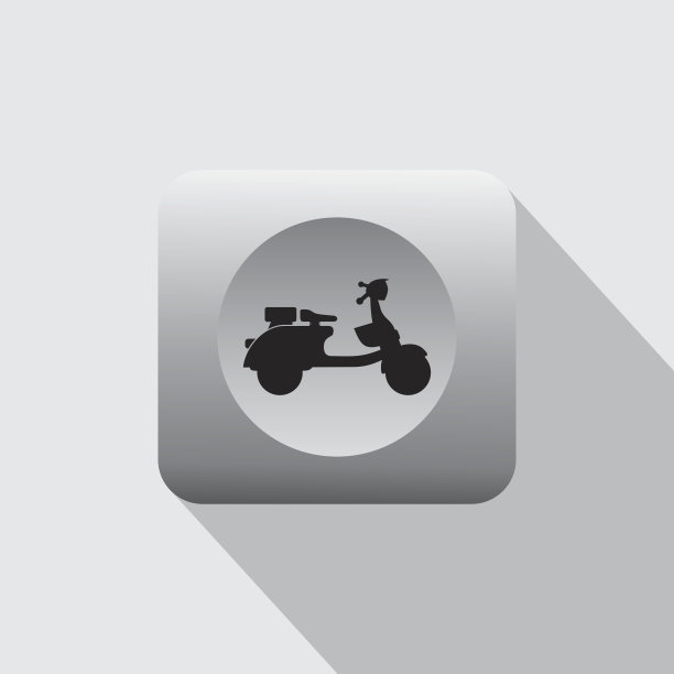 摩托车摩托车图标图片下载