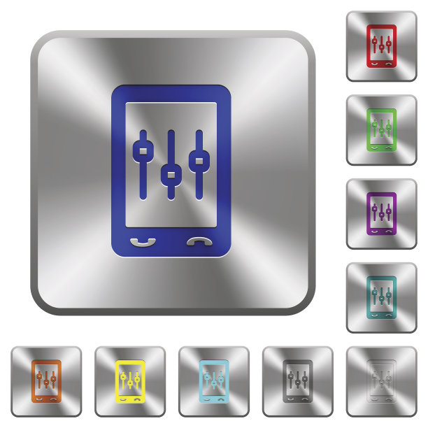 移动微调圆角方钢按钮图片下载