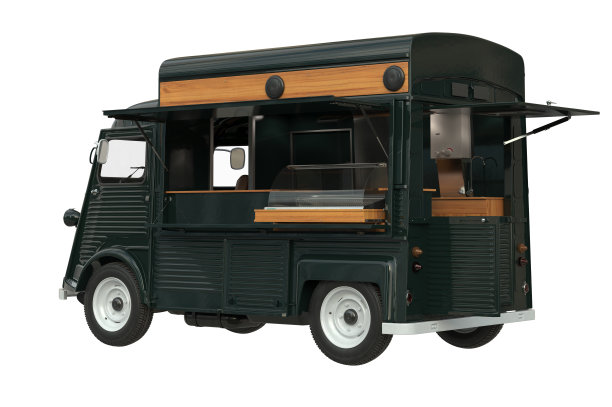 餐车复古风格图片下载