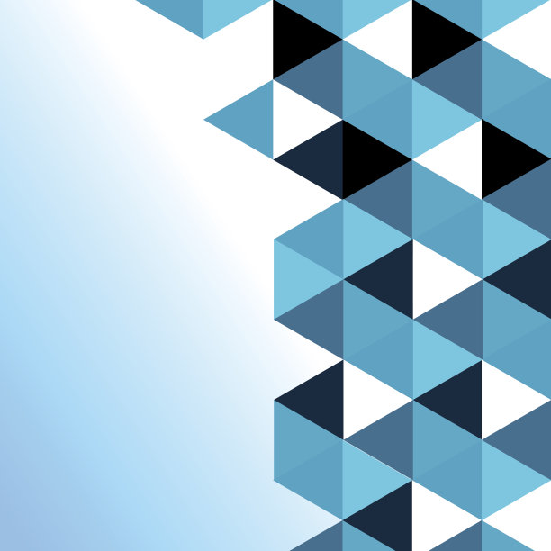 抽象的三角形的背景。矢量插图。图片下载