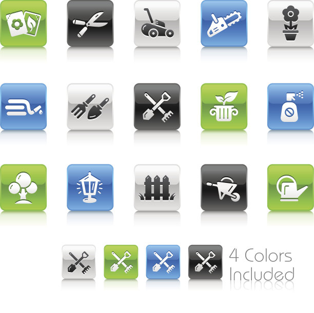 园艺图标//清洁系列图片下载