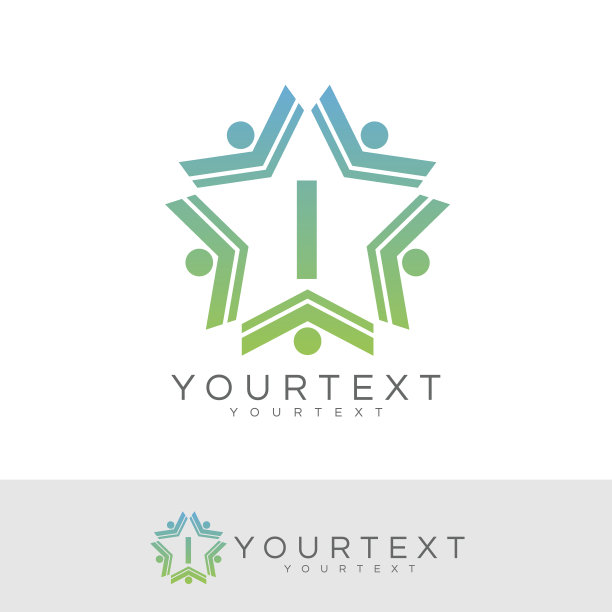 明星人首字母I图标设计图片下载