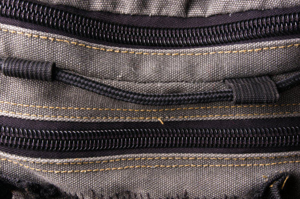 背包里的配件和拉链图片下载