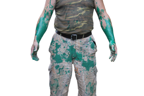 一个穿衣服的男人的身体图片下载