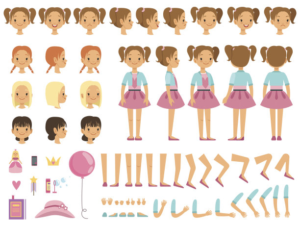 卡通矢量图素材ID：307995564