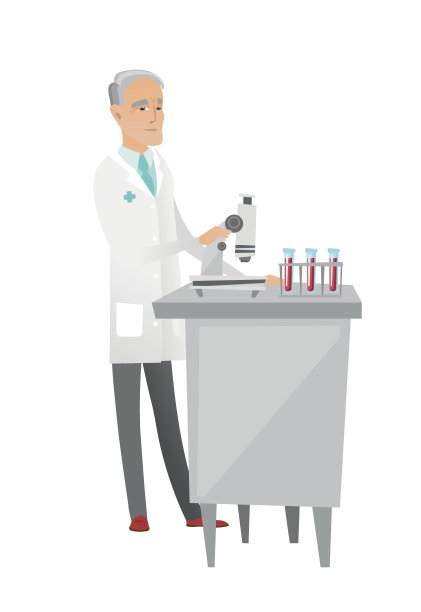 使用显微镜的实验室助理图片下载