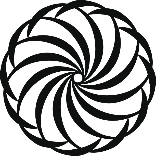 催眠螺旋，催眠概念，无意识，混乱，超感官知觉，精神，压力，紧张，错觉。白色背景图片下载